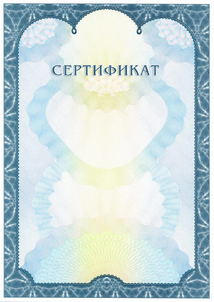 Сертификат 3