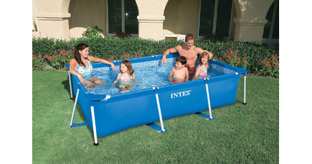 Каркасный бассейн Intex Rectangular Frame 260x160x65 (28271)