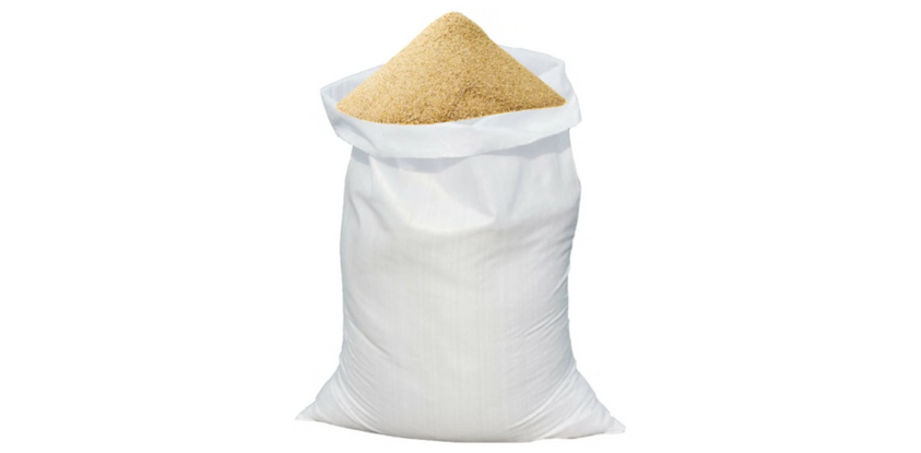 Песок кварцевый для песочного фильтра фракция 0.5-1.0мм 25кг