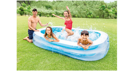 Надувной семейный бассейн Intex Family 262х175х56 (56483)