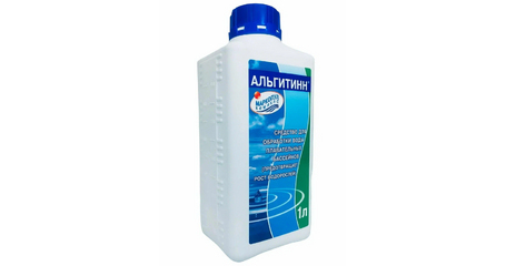 Альгитинн флокулянт жидкость для очистки бассейна и борьбы с водорослями 1 л