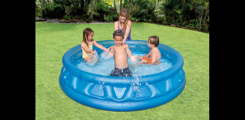 Детский надувной бассейн Intex Soft Side 188х46 (58431)